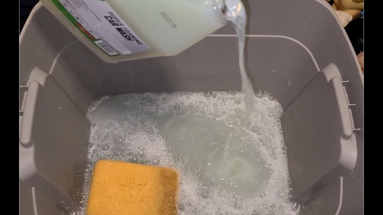 SUDS ASMR - TURTLE WAX CAR WASH - WASHING SPONGES or MAKING SUDS - YOU DECIDE - RELAX with SOAP