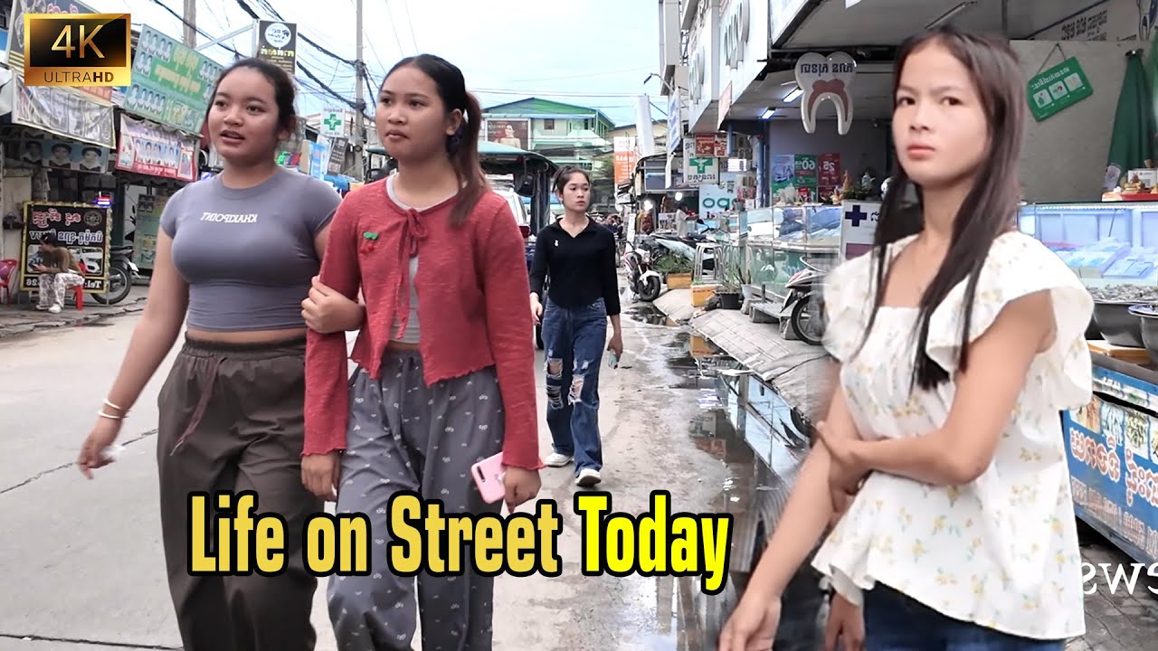 This is Cambodian Situation | Safe Solo Journey in Cambodia - Explore Daily Life #travel #life