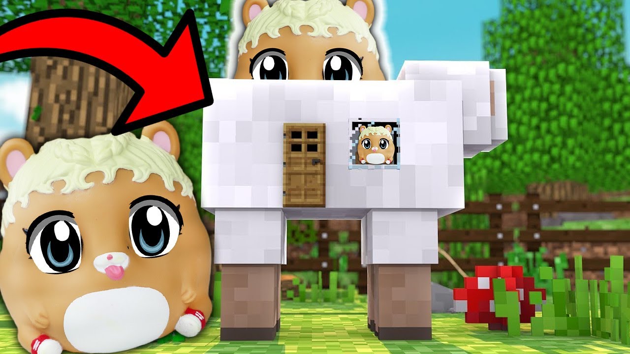 JAK ŻYĆ W OWCY w MINECRAFT 🐑 CHOMIK ŚWIR OSZALAŁ