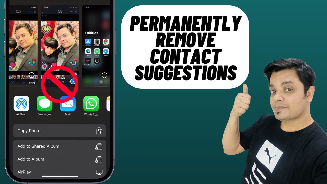 2 Ways to Remove Contact Suggestions from iPhone's Share Menu