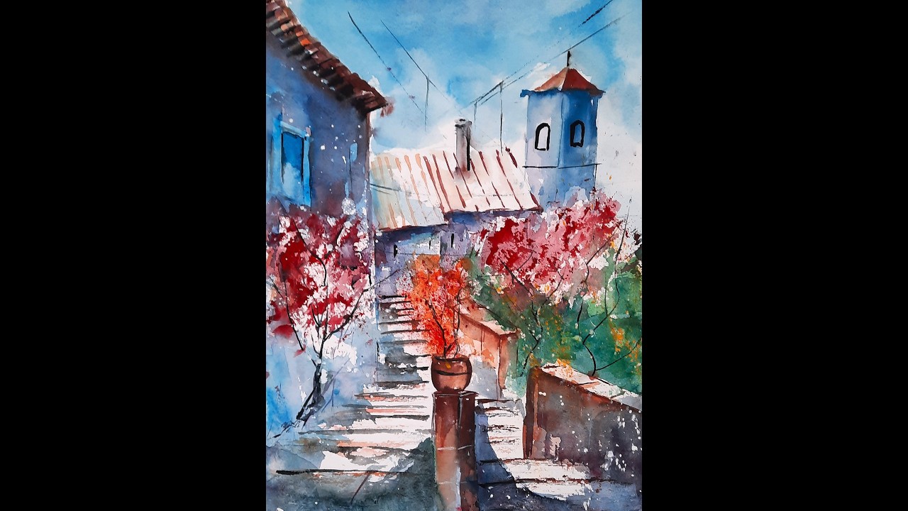 Watercolorpainting - Andalucia
