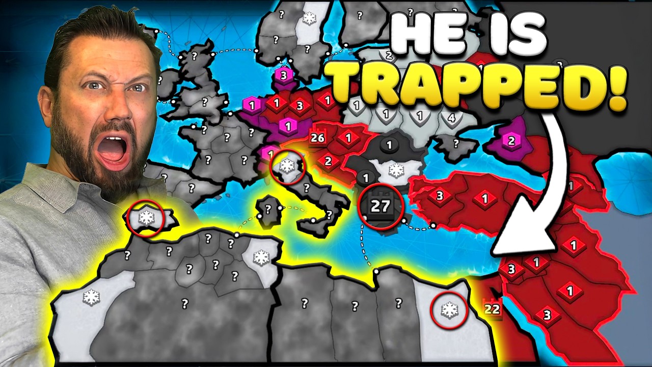 Trapping Him In The Bottom Triggered A Massive War! Risk Meta Settings