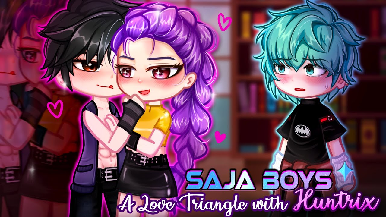 [💔] Saja Boys A Love Triangle with Huntrix - KPOP Demon Hunters • BL/Gay GCMM ⚠️15+? [ Moon Gacha ]