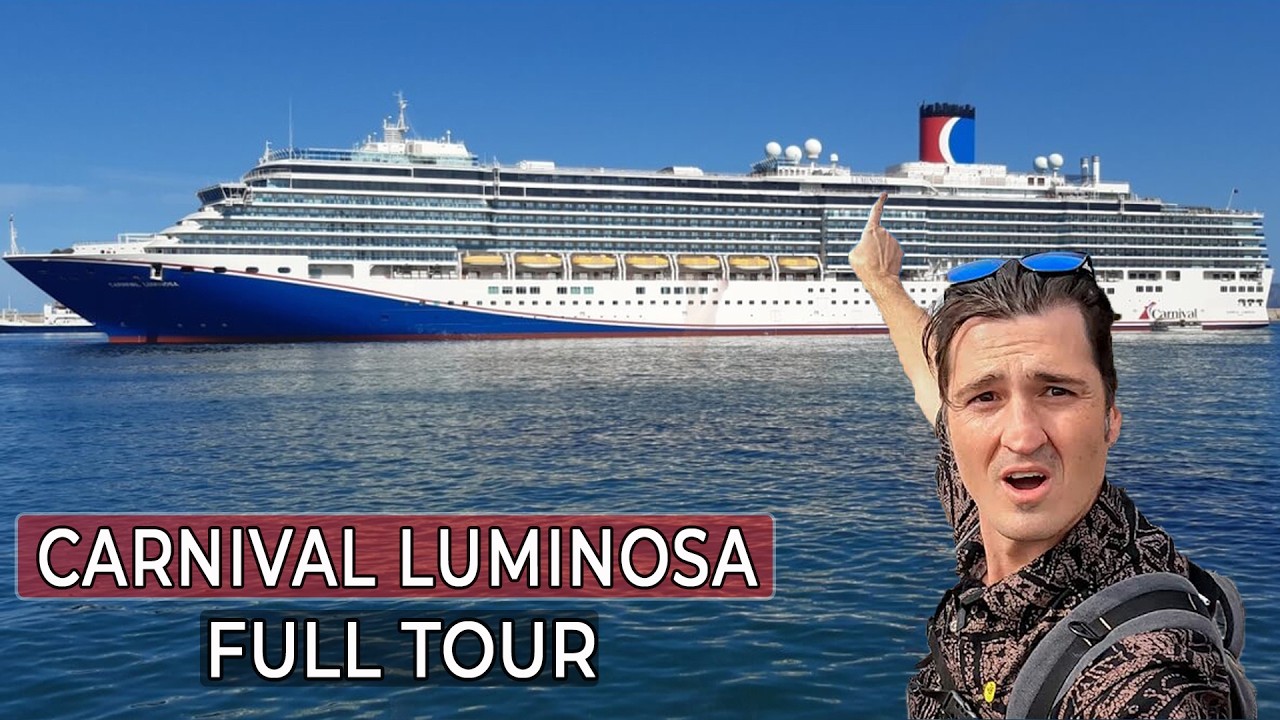 Carnival Luminosa Full Ship Tour 🚢  - CARNIVAL ADVENTURE - 🚢