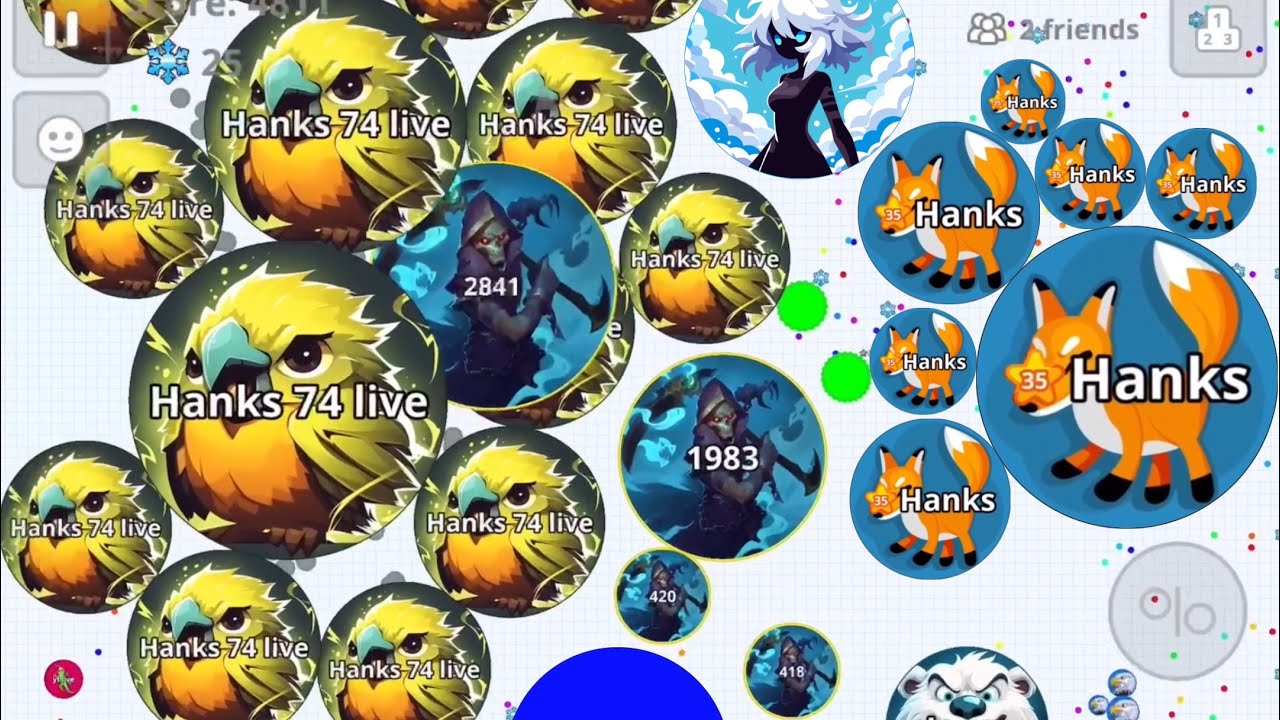 INSANE LIVE DESTRUCTION 💀 (AGAR.IO MOBILE)