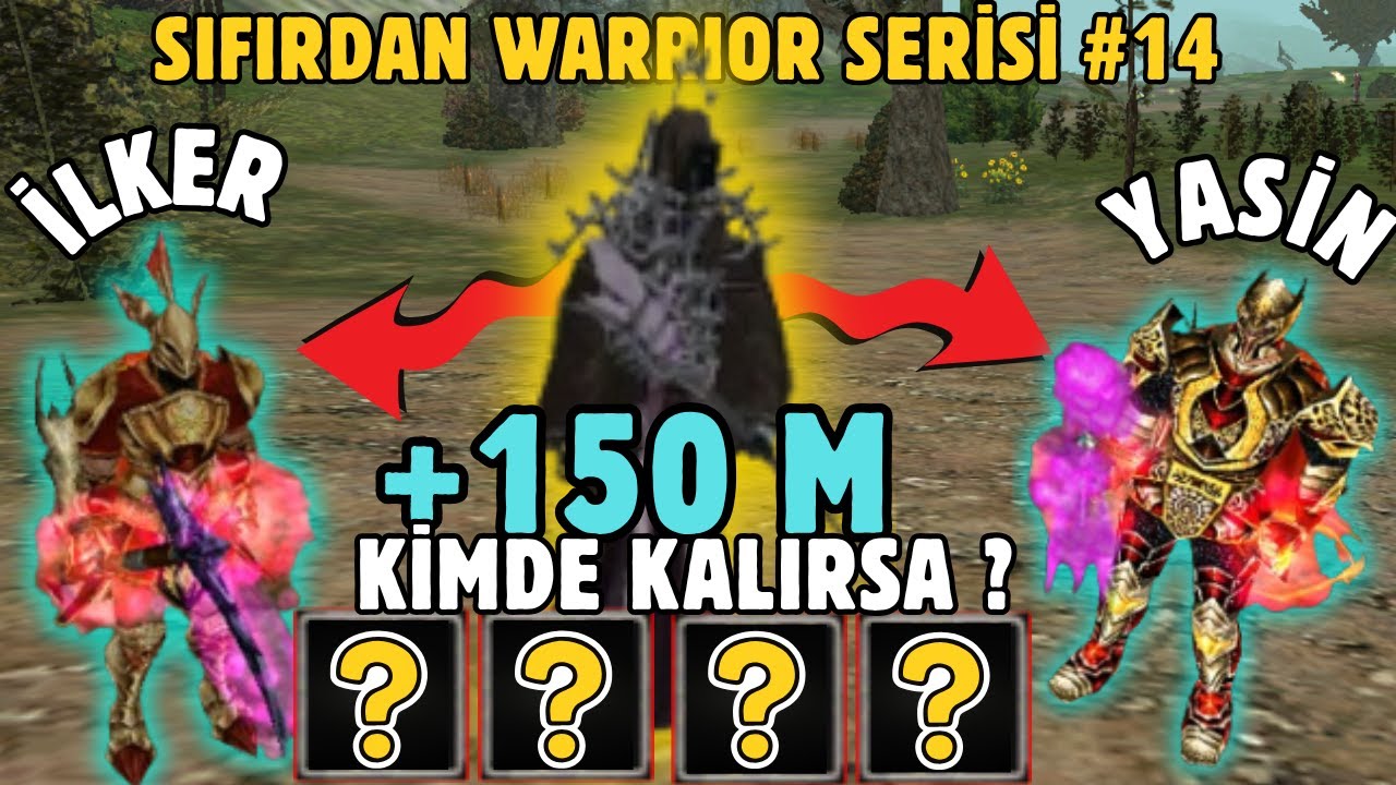 DROP KİMDE KALIRSA ? | 2 YENİ İTEM EKLEDİK | SIFIRDAN WARRİOR SERİSİ #14 | Knight Online