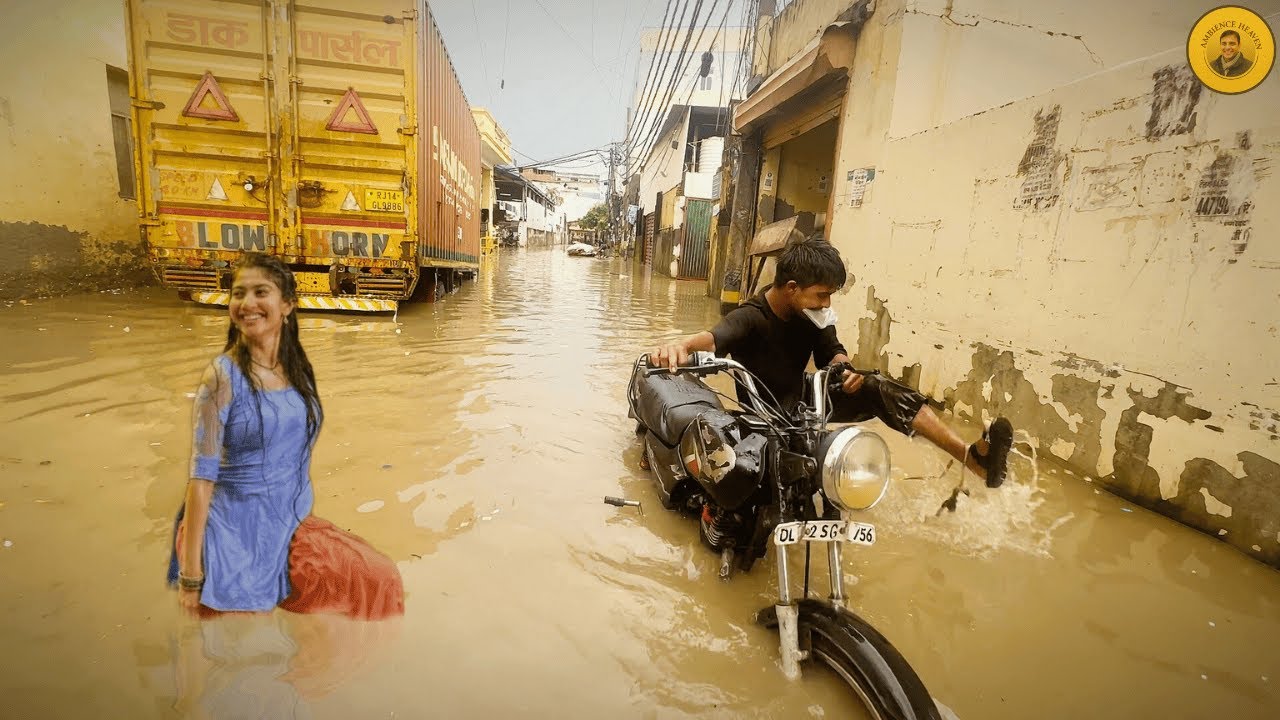 Flood City  in India | Sewer Water on Roads is Normal | Streets Underwater
