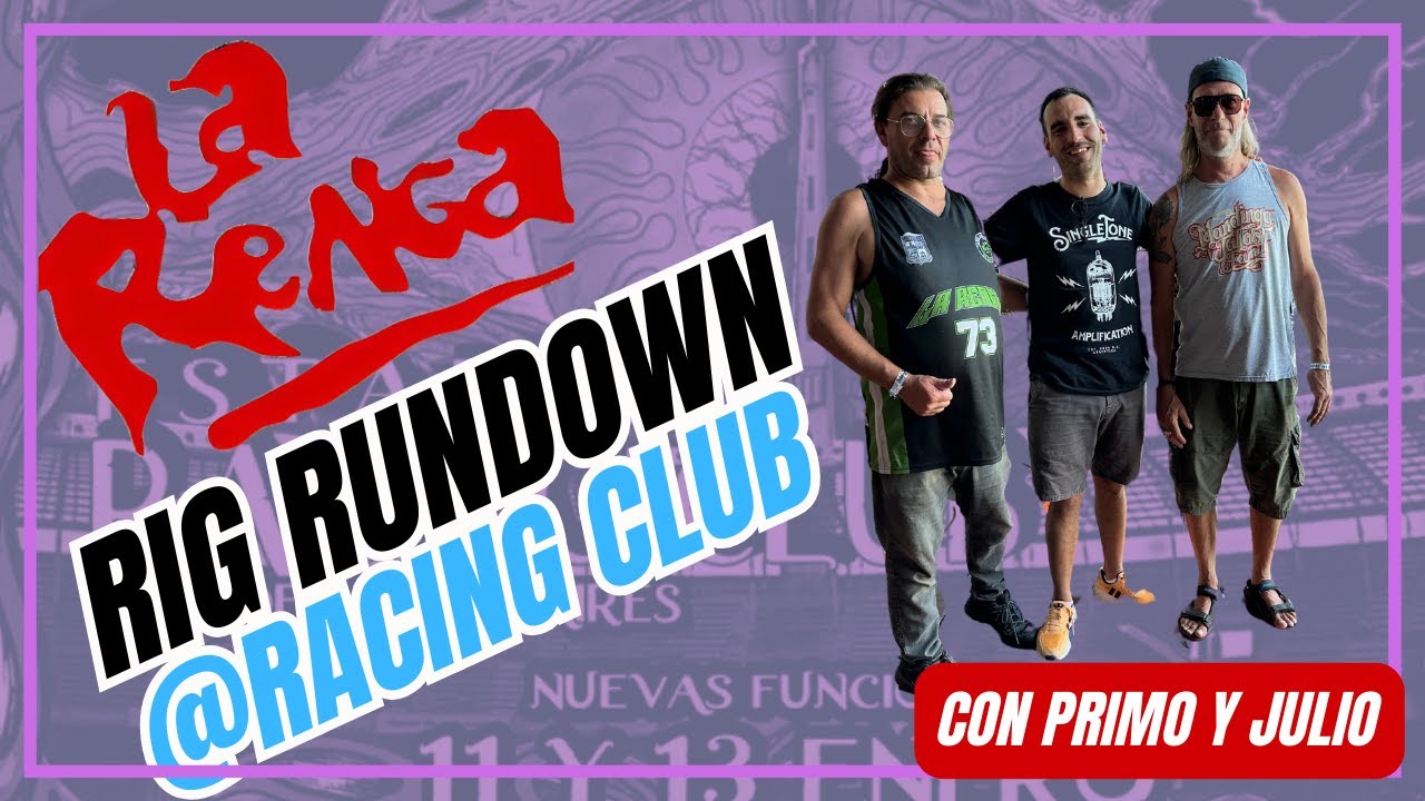 Singletone Amplification - RigRundown LA RENGA @Racing Club (Enero 2024)