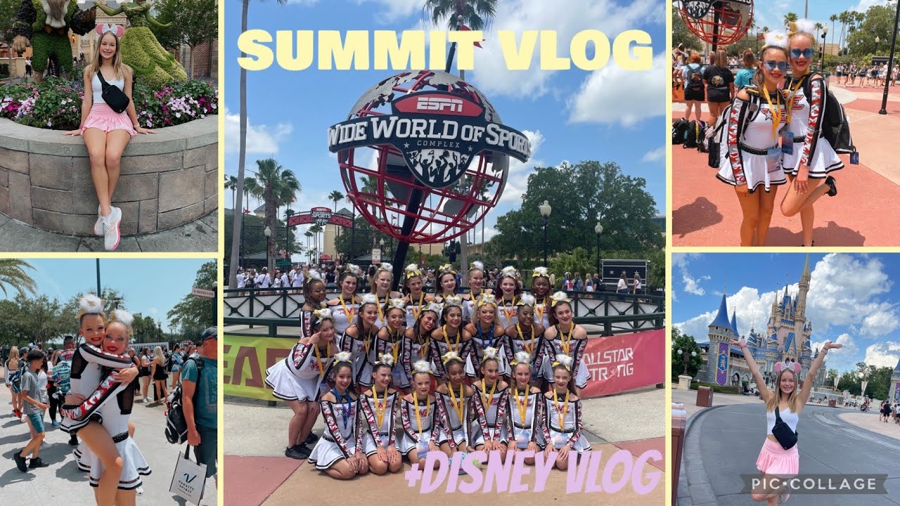 The Summit Cheer Vlog!! + Disney World!
