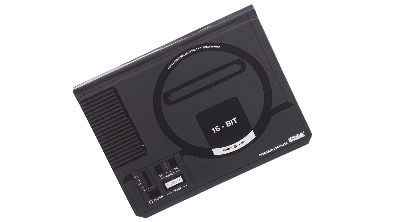 SEGA Official Mega Drive Console Notebook