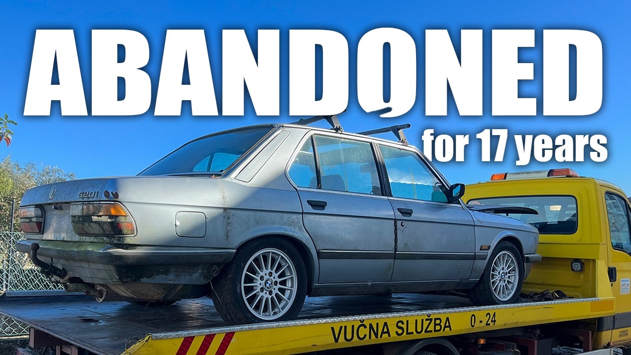 I got the CHEAPEST BMW e28 in Europe - Restoration ep.1