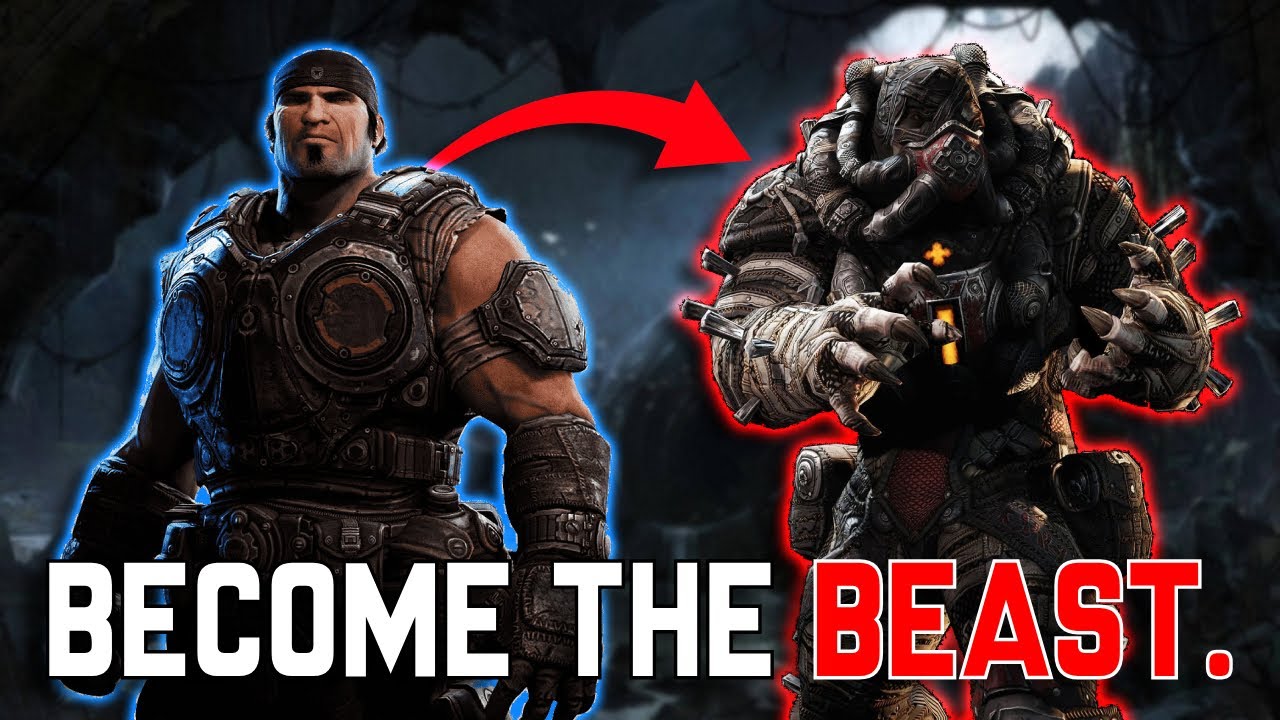 Gears of War 3 BEAST mode with a TWIST! Insane Challenge Run w/ @MildCrisp and @Xtra Father