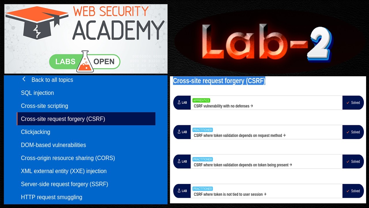 CSRF(Cross-site Request Forgery) Lab -2