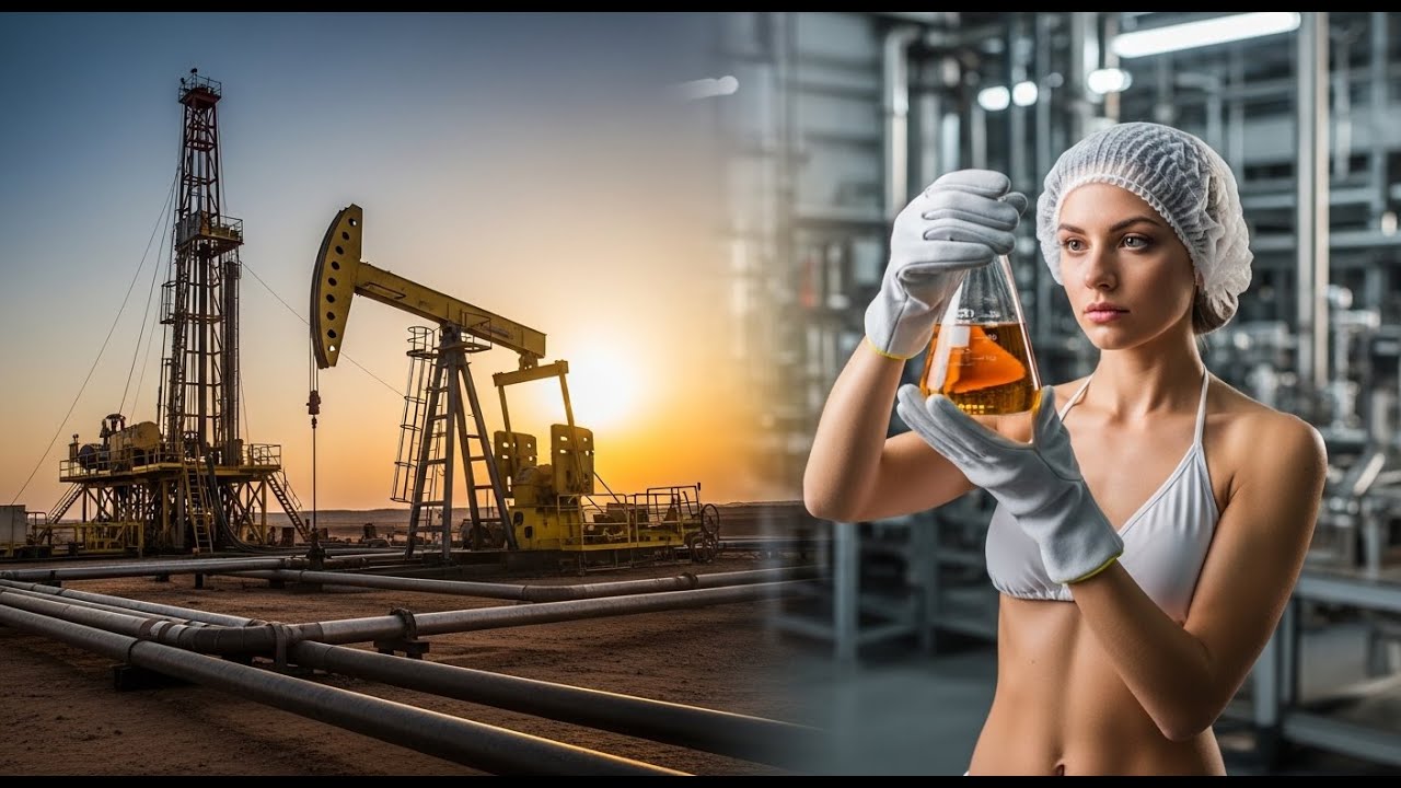 How Crude Oil Becomes Gasoline | Full Oil Extraction & Refining Process