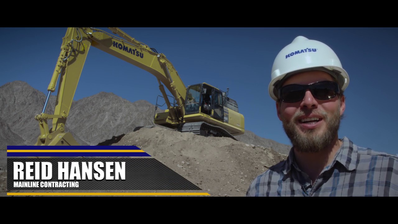 Komatsu Heavy Equipment Demo Days Las Vegas 2016