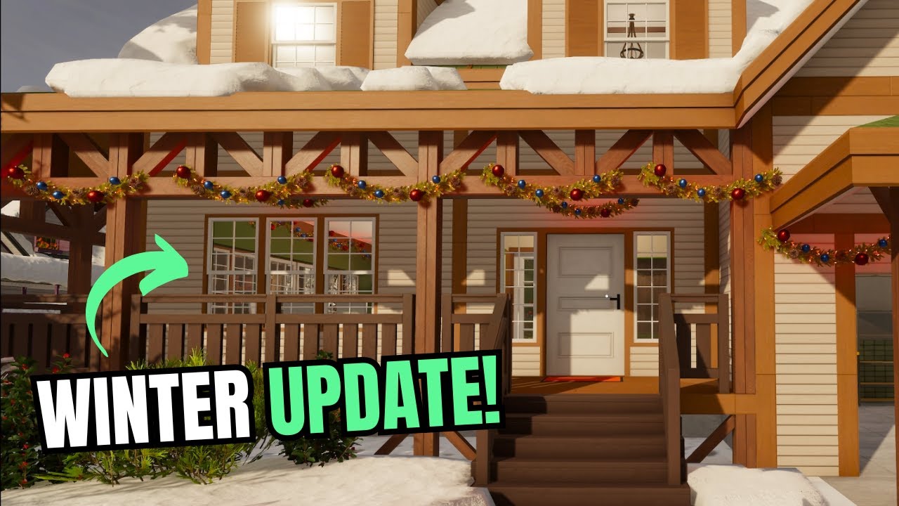House Flipper 2 WINTER UPDATE! Das weihnachtliche Obergeschoss!