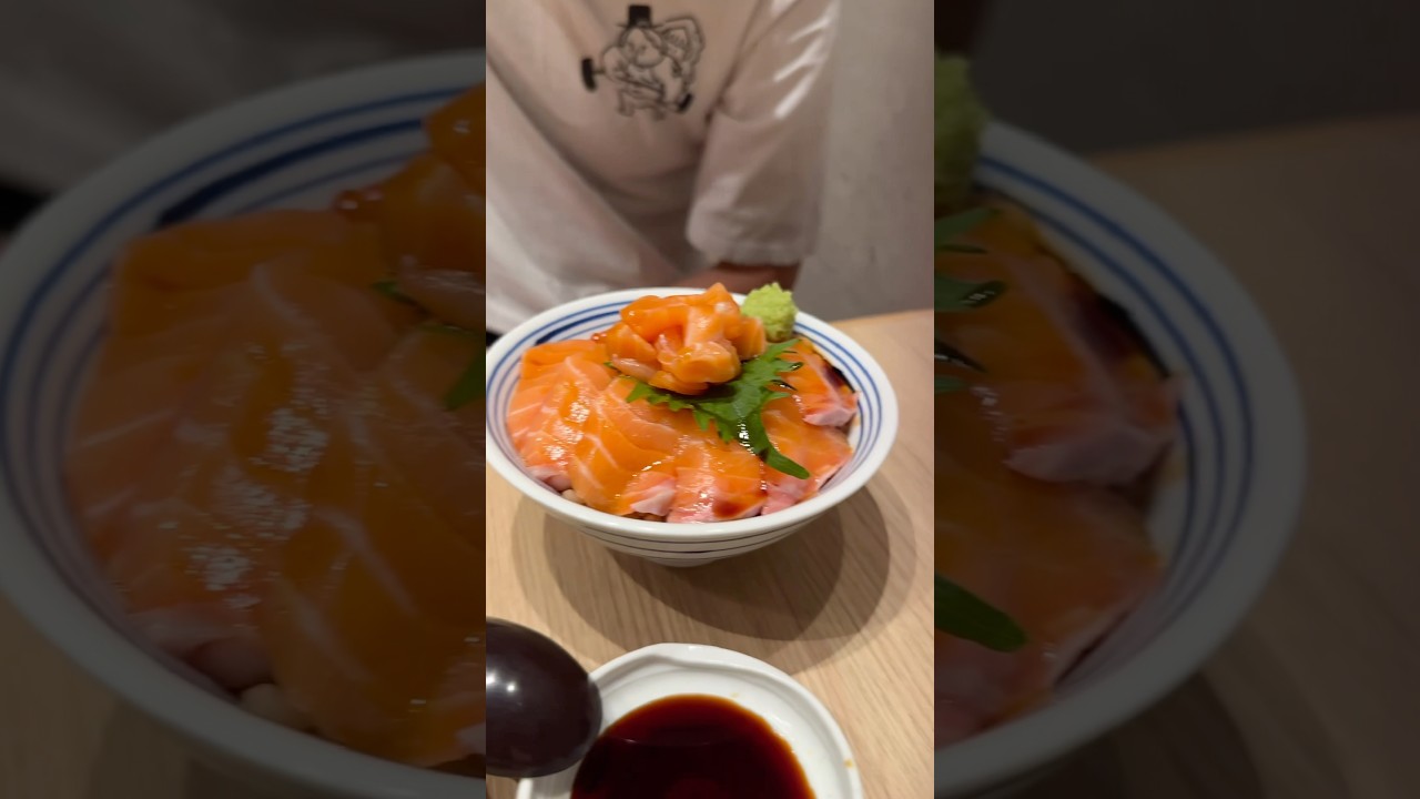 yummu sashimi in taiwan😻#sushi #yummy