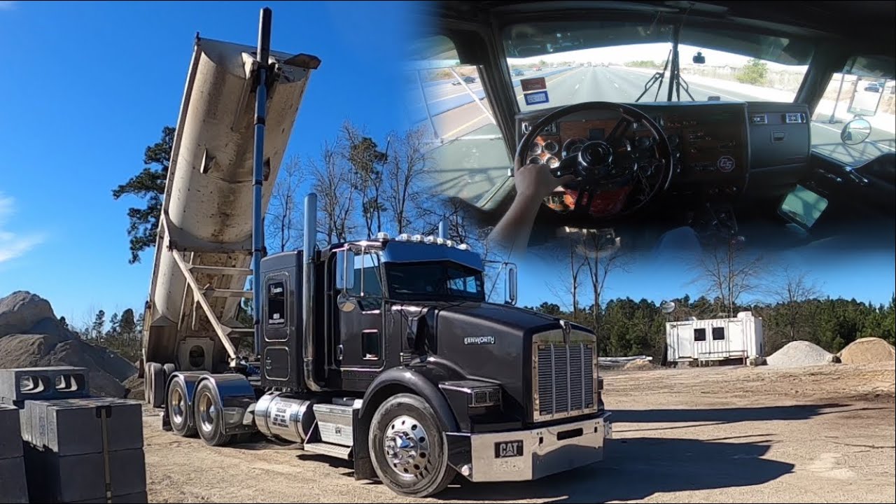 POV jakes and floating gears ⚙️/ end dump truck driver