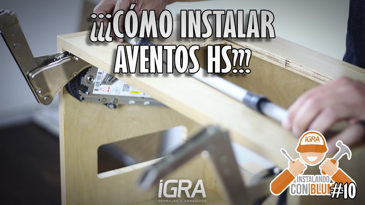 NSTALANDO CON BLUM #10 ¿Cómo instalar AVENTOS HS?