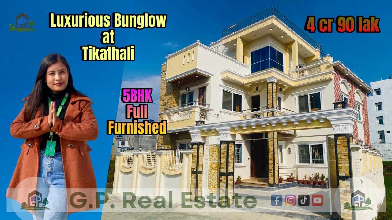 Luxurious Bunglow on sale at Tikathali #gprealestate #realestate #youtubeshorts
