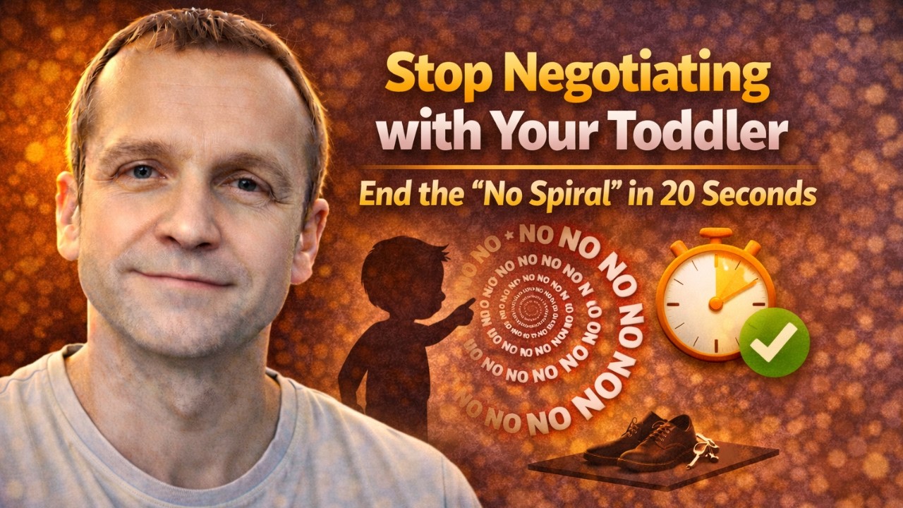 Stop Negotiating with Your Toddler.  End the 
