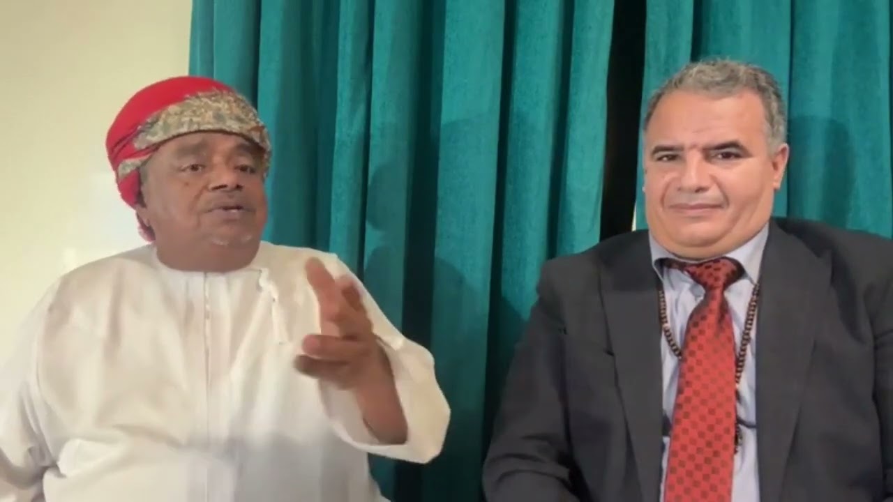 لقاء مع الأستاذ العماني الكبير الدكتور علي مسعود المعشني، بحضور الأستاذ ربيع الإدريسي.
