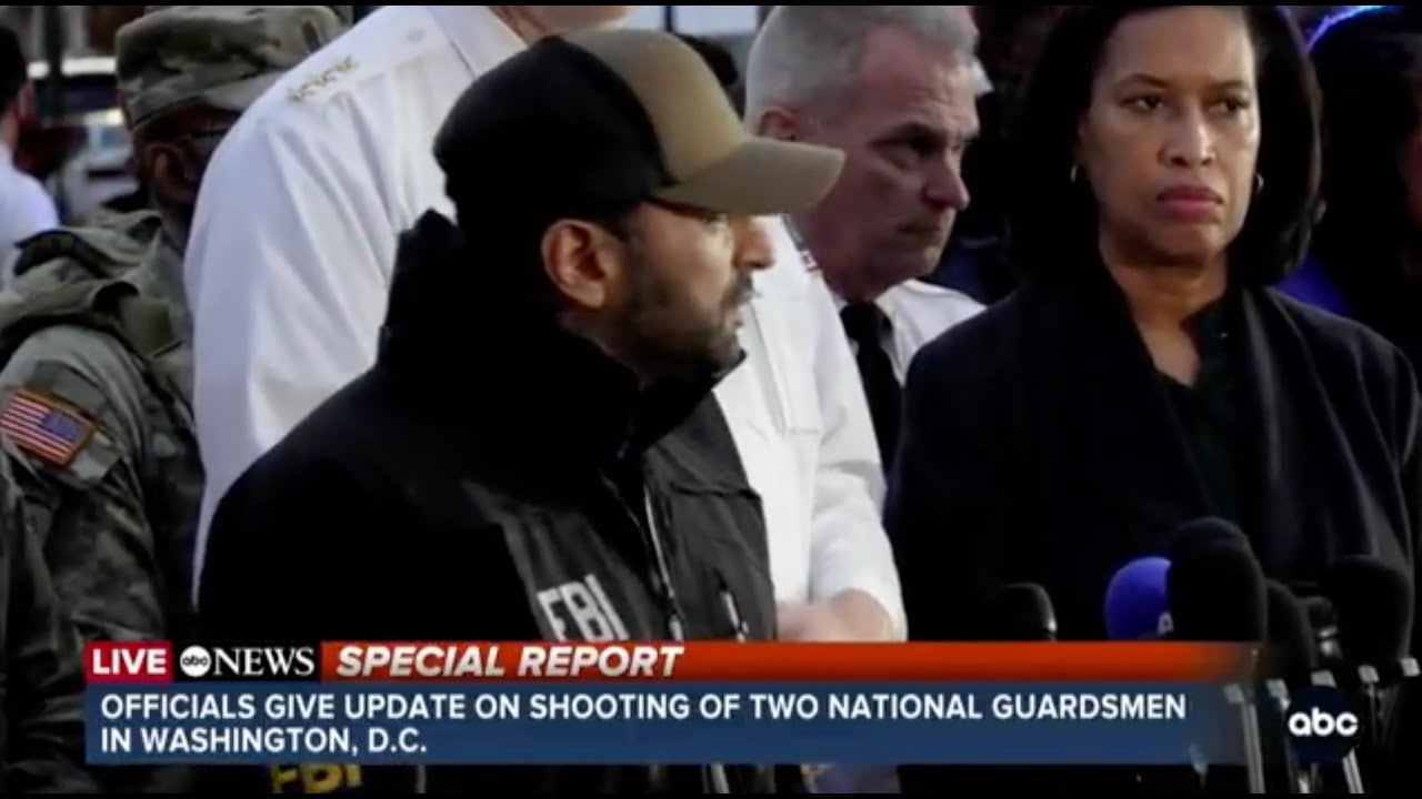 Officials give update on shooting of 2 National Guardsmen in Washington, DC