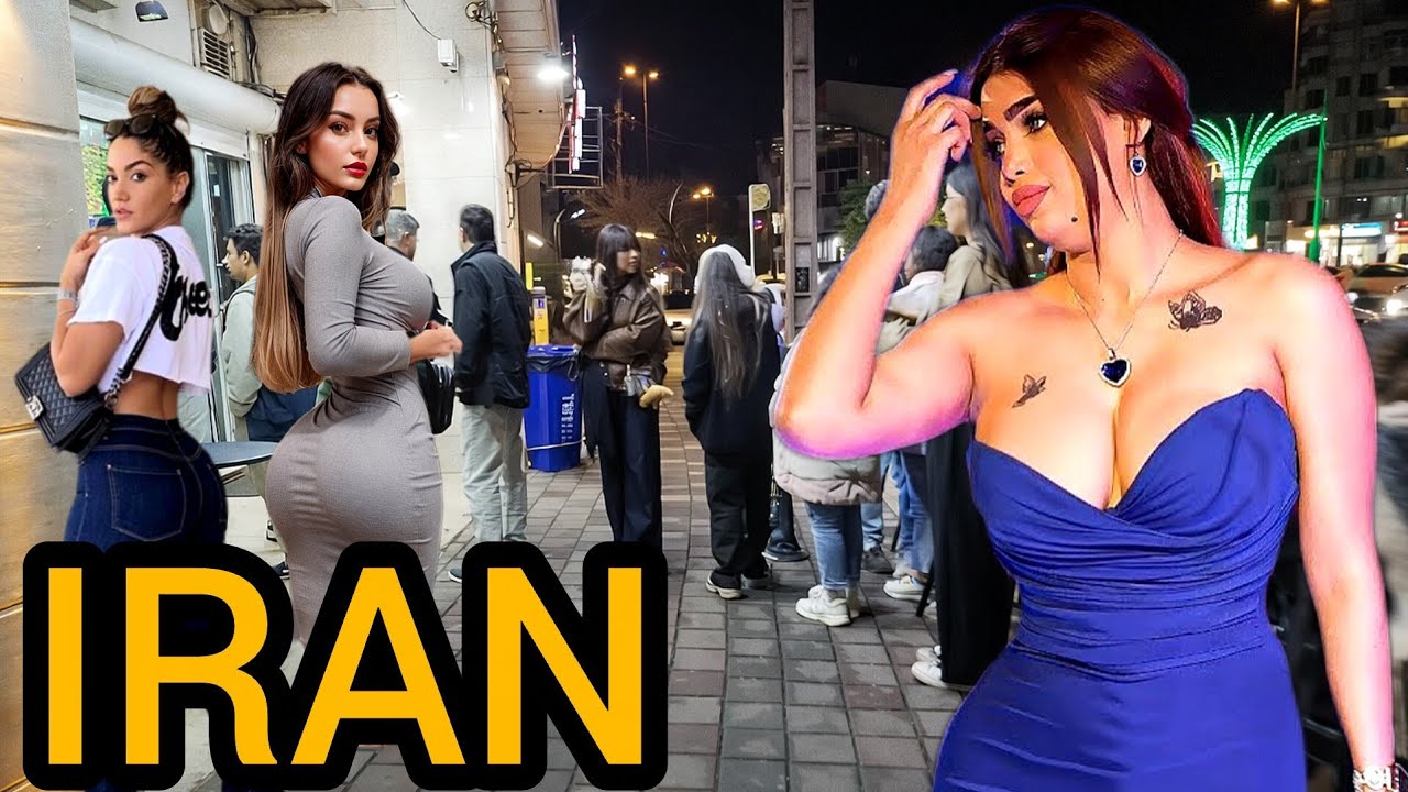 Travel to the real Iran | 🇮🇷 Night walk with food in Iran (Part 1)