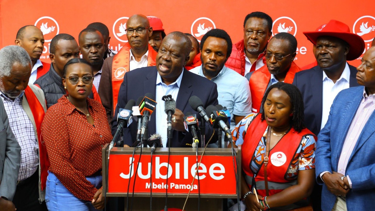 LIVE! Jubilee Party Holding EXPLOSIVE Presser over Fuel Crisis!!
