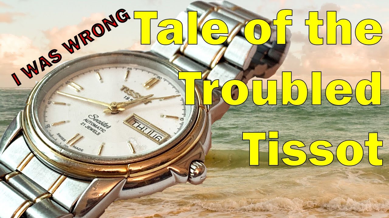 Hidden issues! Repairing a used and abused Tissot Seastar - ETA 2846