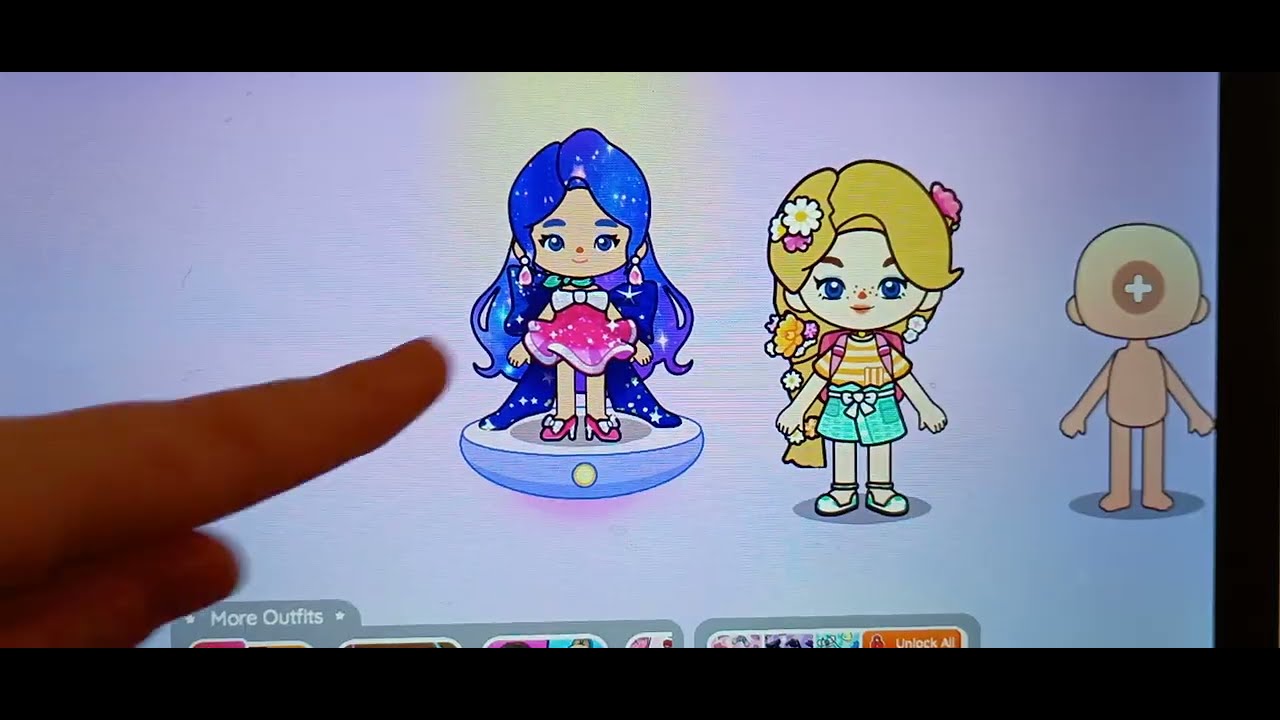 AHA World - First time look! Part 2 Create your new character! 💜🩵🩷