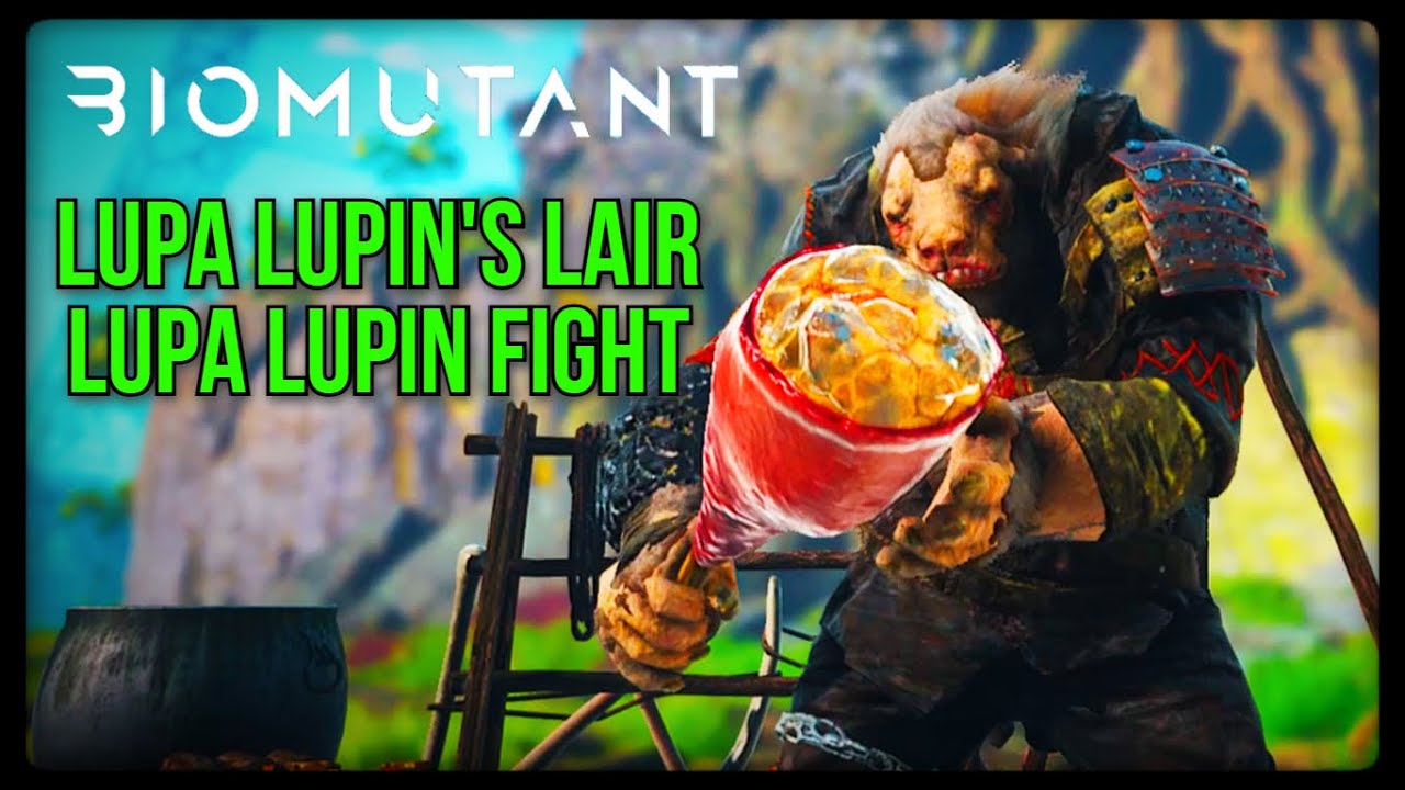 BIOMUTANT | Lupa Lupin's Lair | Lupa Lupin Boss Fight | MP Trophy