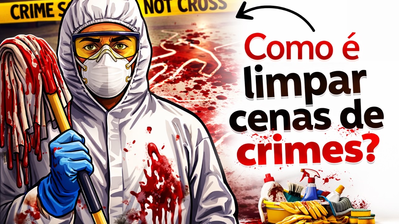 VOCÊ TRABALHA LIMPANDO CENAS DE CRIME