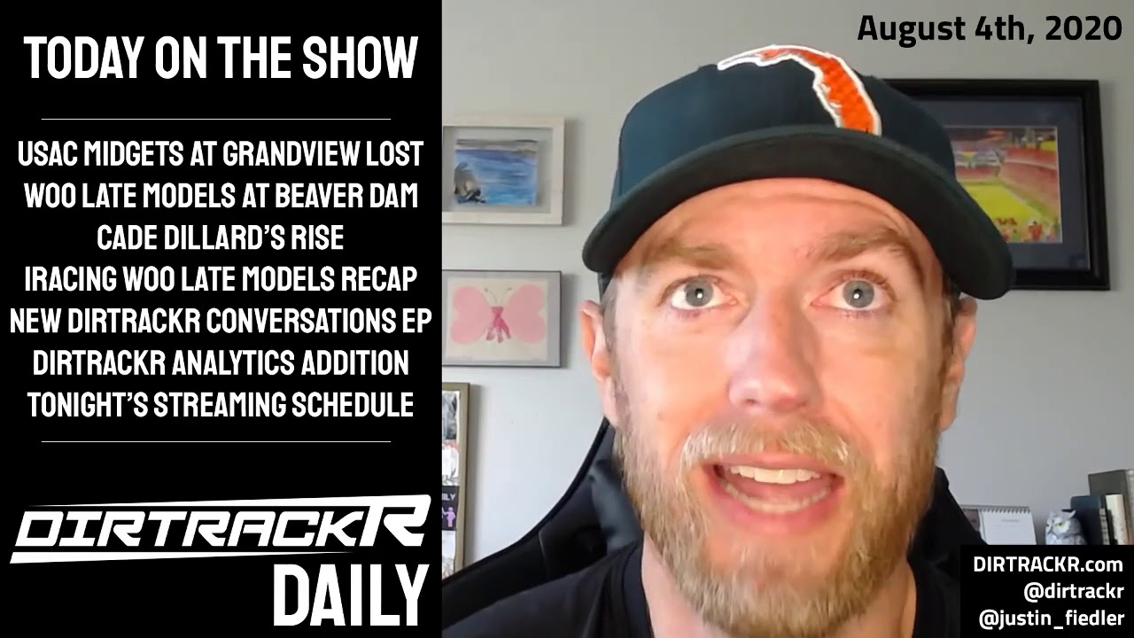 DIRTRACKR Daily 8/4/20 - Cade Dillard making strides with World of Outlaws Late Model Series