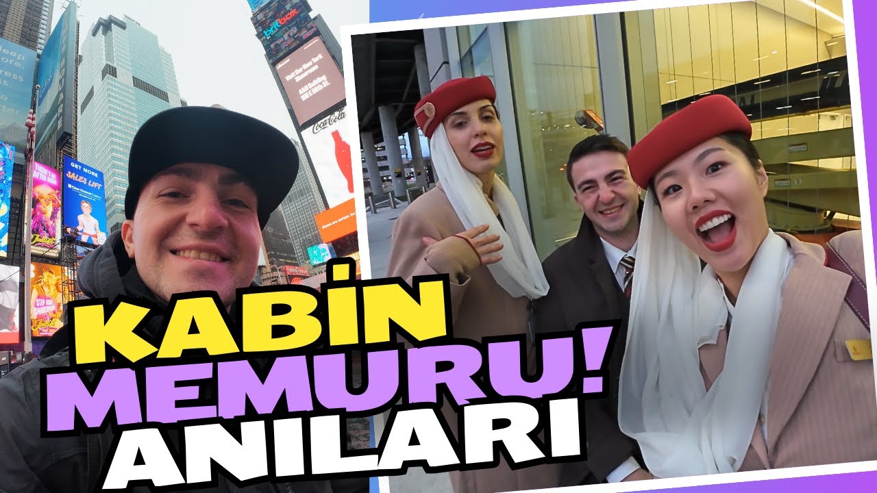 Kabin Memuru Anılar Serisi - Yüksekten Korkan Pilot - Uçak Kapısını Açan Yolcu - Almancı Dayı