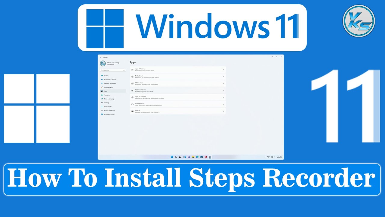 ✅ How To Install Steps Recorder On Windows 11