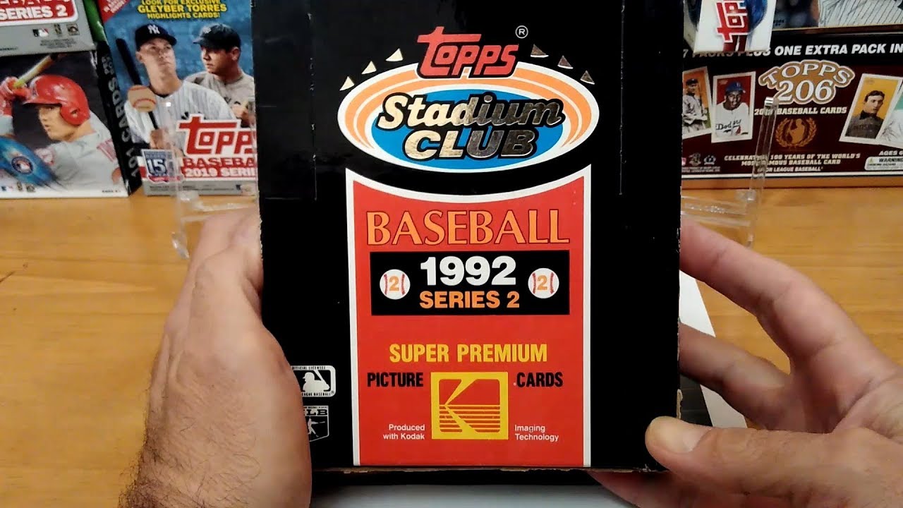 #TBT 1992 Topps Stadium Club Series 2 ThrowBack Thursday!! Part1
