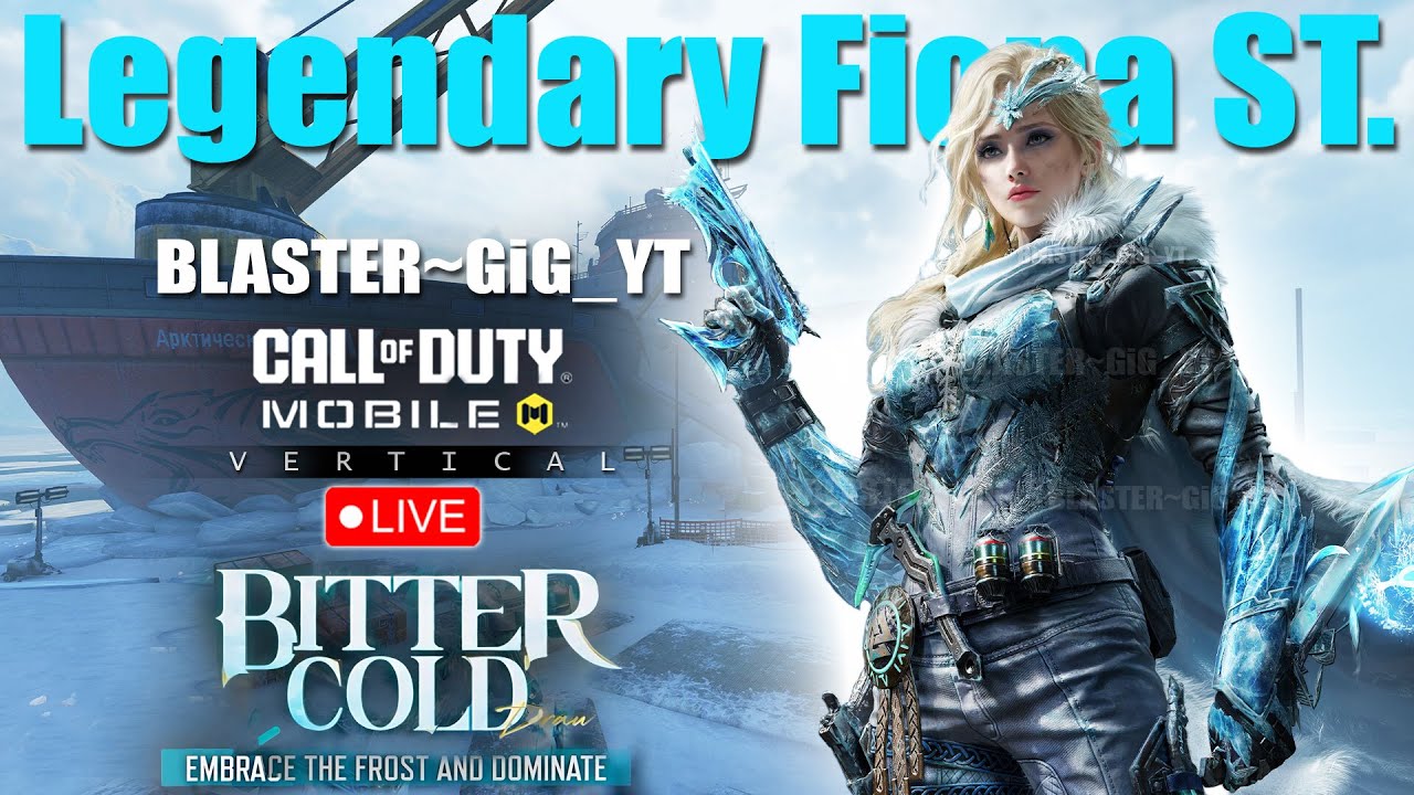 🔴4k CODM LIVE  - The Bitter Cold Lucky Draw is Live 2026 | Call of Duty Mobile | Codm Vertical Live