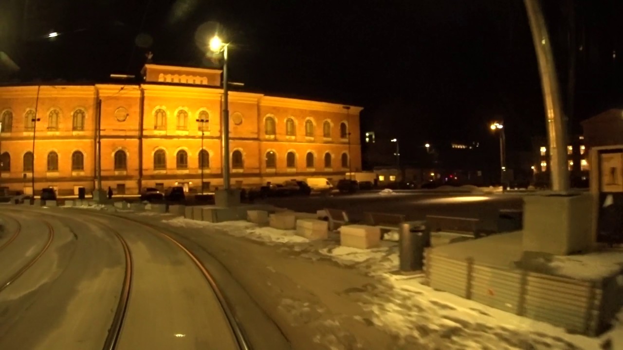 Cabview Line 11 Oslo tramway / Oslo tram / Oslo trikken