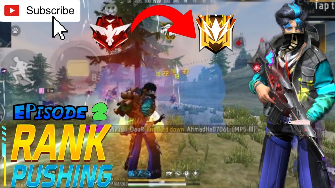 Heroic to grandmaster ep2 rank pushing #viralvideo #freefire 