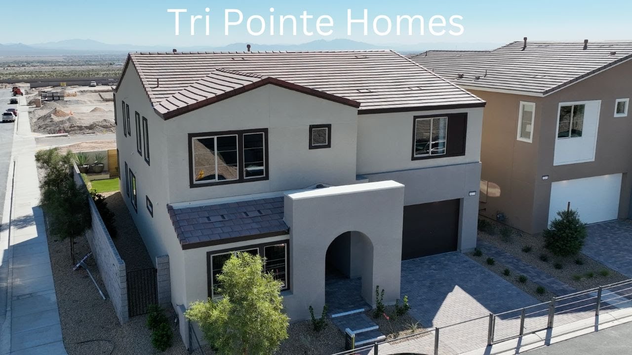 Citrine by Tri Pointe Homes | Modern Homes For Sale Northwest Las Vegas - Plan 4 Tour - $630k+