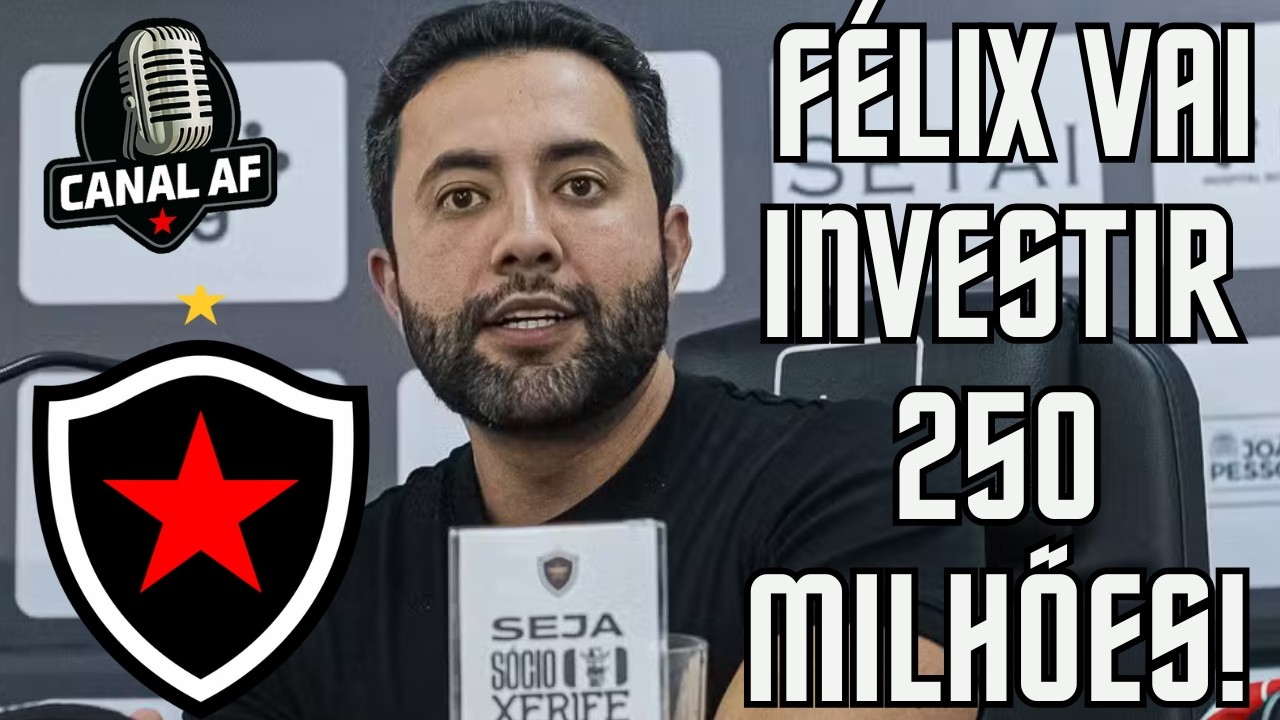 BOTAFOGO-PB TERÁ UM INVESTIMENTO DE 250 MILHÕES EM 15 ANOS E NÃO 300 MILHÕES COMO SE PENSAVA!