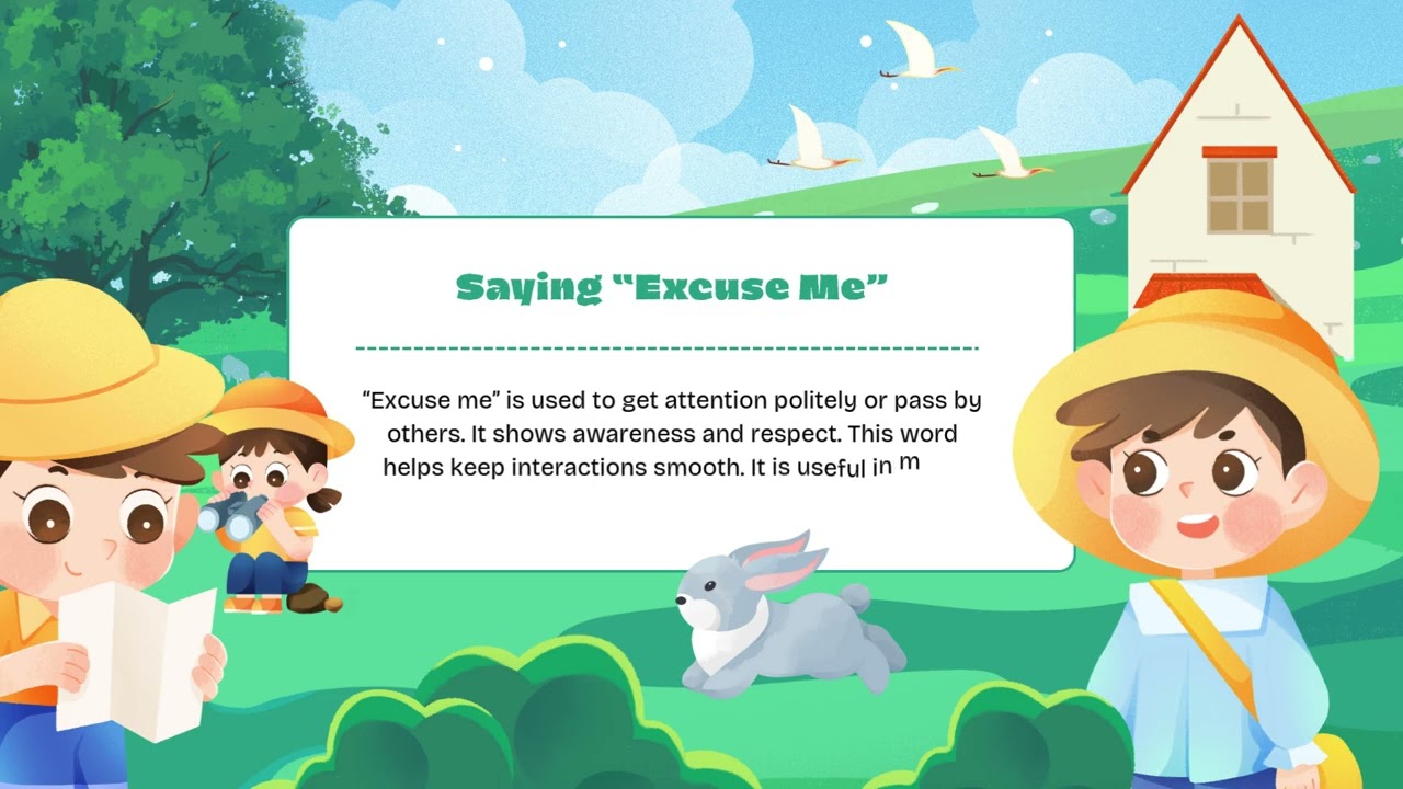 Polite Words in Daily Conversation 