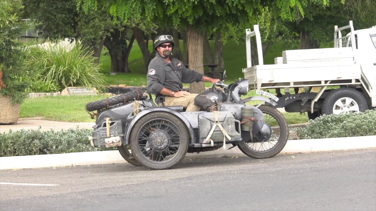 Naked Touring Part 3 | Walcha Royal Café visit | Brad's Sidecar