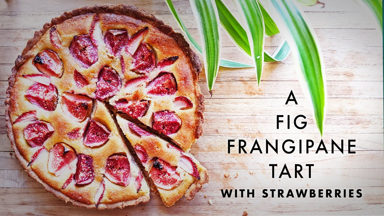 A Fig Frangipane Tart (with Strawberries) | Magic Marinade | ASMR