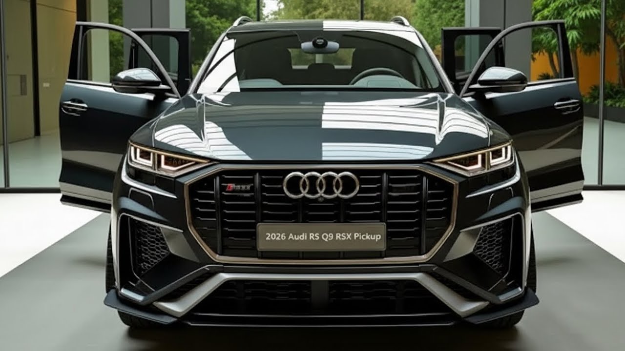 2026 Audi RS Q9 RSX Pickup กระบะพันธุ์โหดระดับโลก หรูสุด แรงสุด พลิกเกมทั้งวงการ 🔥
