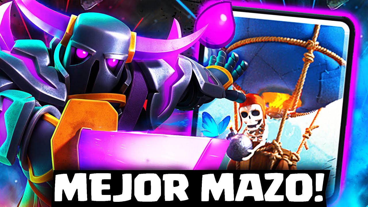 🥵JUGUÉ EL MAZO DE PEKKA EVOLUCIÓN CON GLOBO‼️TOP 50 Mundial Clash Royale...