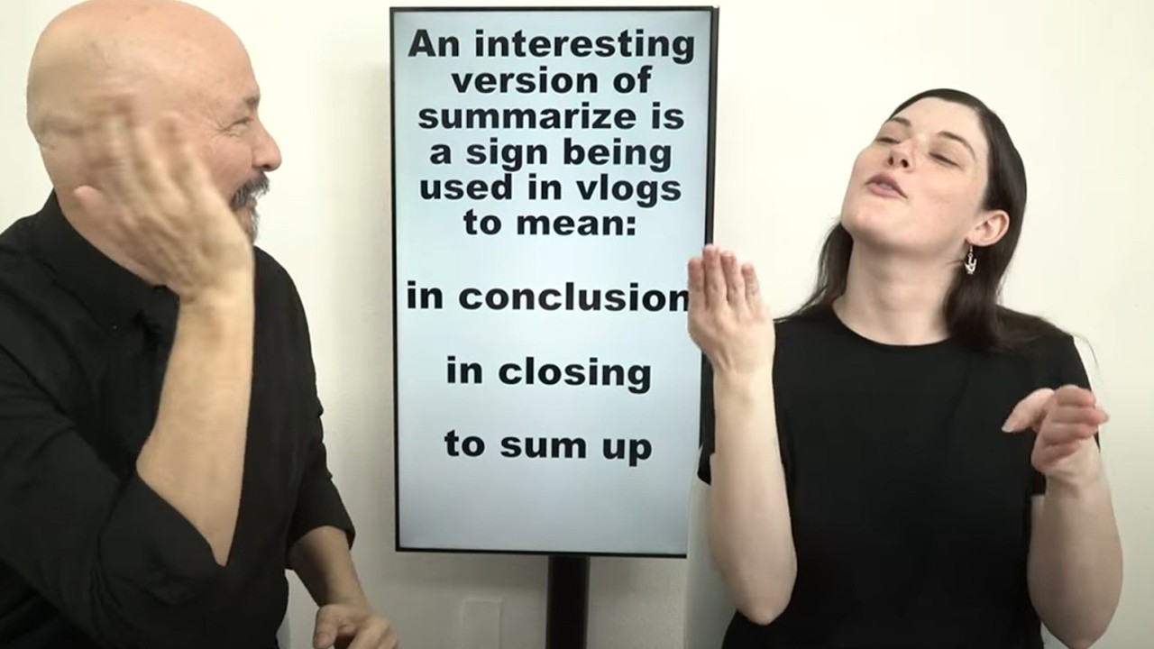 Learn ASL: Advanced Students (Level 5 and up) (Vocabulary Expansion Series: part 076) (VES 76)