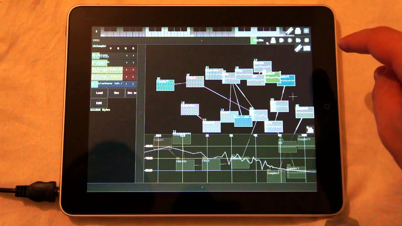 SunVox+iPad: Dancing Under The Moon (by NightRadio)