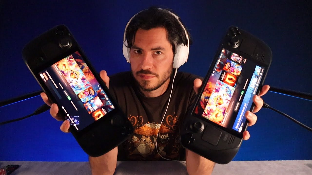 ASMR Nouveau Steam Deck VS Ancien Steam deck